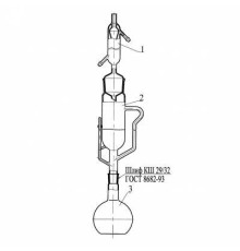 Прибор Сокслета-08 КШ 64/45 экстрактор 1,5 л колба 2 л