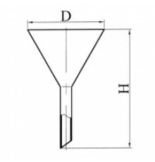 Лабораторная воронка В-150-230 мм