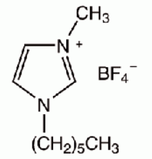 1-н-гексил-3-метилимидазолия тетрафторборат, 99%, Alfa Aesar, 5 г