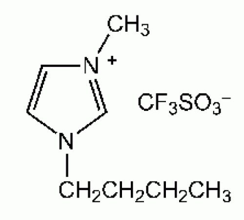 1-н-бутил-3-метилимидазолия трифторметансульфонат, 98%, Alfa Aesar, 10 г