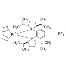 1,2-бис((2S,5S)-2,5-диизопропилфосфоlano)бензол(циклооктадиен)родия(I) тетрафторборат, 97%, Acros Organics, 50мг