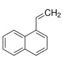 1-винилнафталин, 95%, удар. с 4-трет-бутилкатехола, Alfa Aesar, 5g