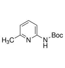 2 - (Boc-амино) -6-метилпиридина, 97%, Alfa Aesar, 1 г