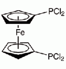 1,1 '-бис (дихлорфосфино) ферроцен, 98%, Alfa Aesar, 250 мг