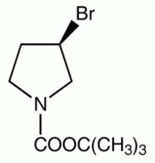 (R) - (-) - 1-Вос-3-бромпирролидин, 95%, Alfa Aesar, 1 г