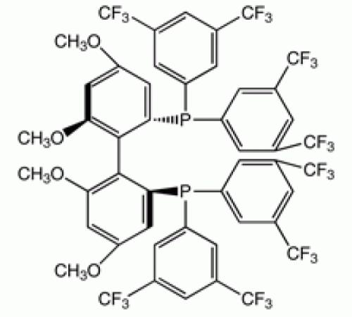 (S) -2,2 '-бис [бис (3,5-трифторметилфенил) фосфино] -4,4', 6,6 '-тетраметоксибифенил, 97 +%, Alfa Aesar, 1 г