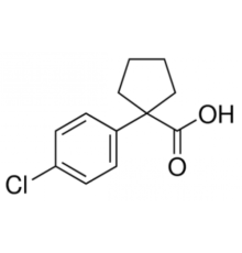 1-(4-хлорфенил)-1-циклопентанкарбоновая кислота, 98%, Acros Organics, 100г