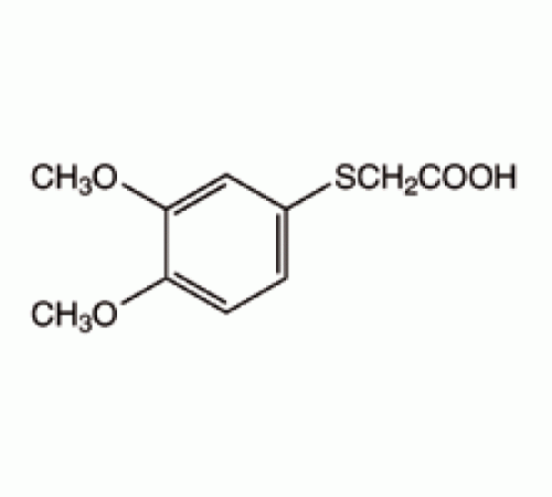 (3,4-Диметоксифенилтио) уксусной кислоты, 97%, Alfa Aesar, 5 г