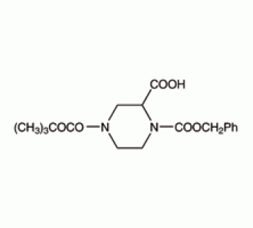 (^ +) - 1-бензилоксикарбонил-4-Вос-пиперазин-2-карбоновой кислоты, 97%, Alfa Aesar, 250 мг