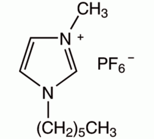 1-н-гексил-3-метилимидазолия, гексафторфосфат, 99%, Alfa Aesar, 50 г