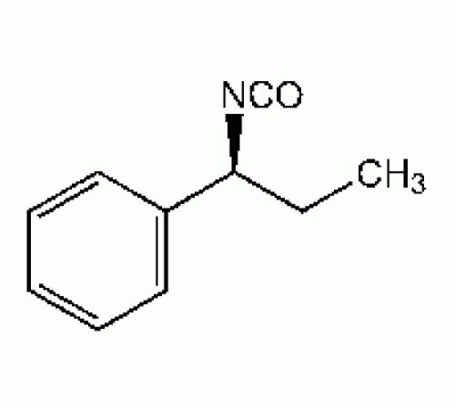 (S) - (-) - 1-фенилпропил изоцианат, 95%, Alfa Aesar, 1г