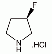 (R) - (-) - 3-фторпирролидин гидрохлорид, 97%, Alfa Aesar, 5 г