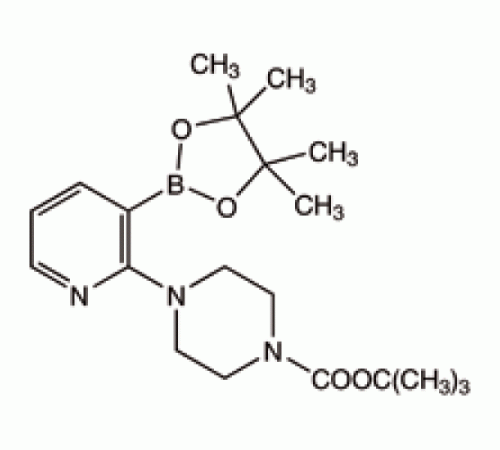 2 - (4-Вос-1-пиперазинил) пиридин-3-бороновой кислоты пинакон, Alfa Aesar, 1г