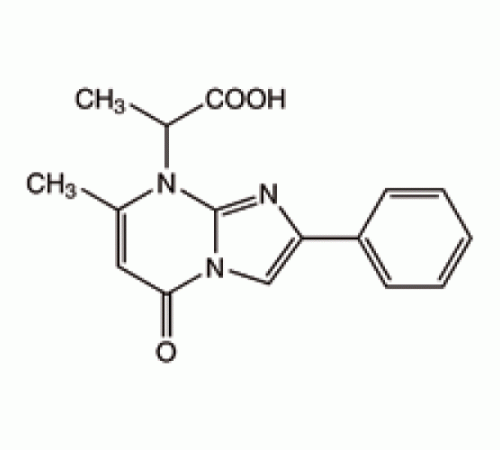 2 - (7-метил-5-оксо-2-фенил-5Н-имидазо [1,2-а] пиримидин-8-ил) пропионовой кислоты, Alfa Aesar, 1 г