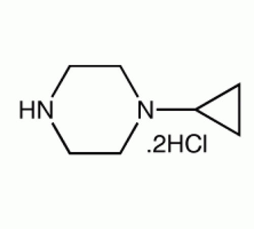1-циклопропилпиперазин дигидрохлорид, 97%, Alfa Aesar, 1 г
