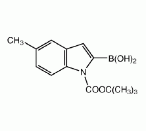 1-Вос-5-метилиндол-2-бороновой кислоты, 97%, Alfa Aesar, 1г