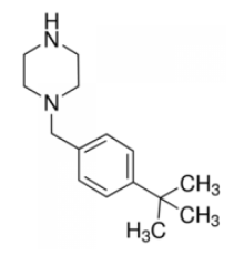 1 - (4-трет-Бутилбензил) пиперазин, 97%, Alfa Aesar, 5 г