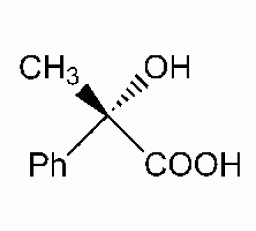 (S) - (+) - 2-гидрокси-2-фенилпропионовой кислоты, 98 +%, Alfa Aesar, 1г