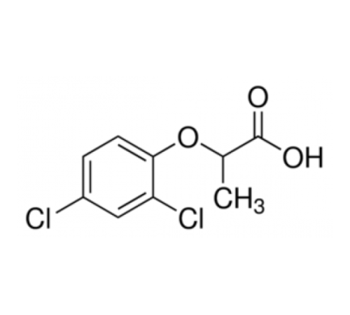 2 - (2,4-дихлорфенокси) пропионовой кислоты, 98%, Alfa Aesar, 500 г