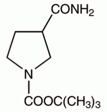 1-Вос-пирролидин-3-карбоновой кислоты, 96%, Alfa Aesar, 250 мг