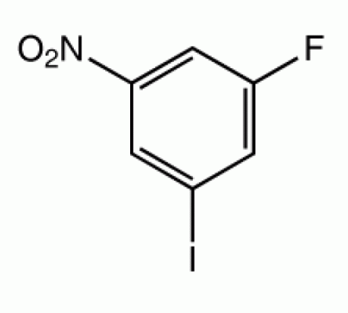 1-фтор-3-йод-5-нитробензол, 98%, Acros Organics, 1г