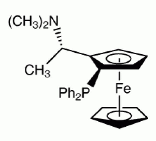 (S) - (+) - N, N-диметил-1 - [(R) -2 - (дифенилфосфино) ферроценил] этиламин, 97%, Alfa Aesar, 2 г