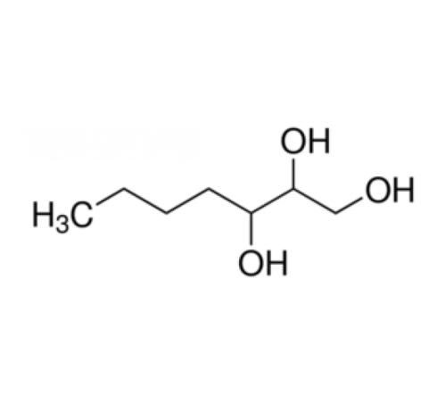 1,2,3-гептантриол, 95%, высок. плавкий изомер, смесь диasтереoизомеров, Acros Organics, 1г