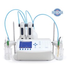 HI902C2-02 потенциометрический титратор, 2 изм. входа, 1 дозир.модуль 25 мл, мешалка